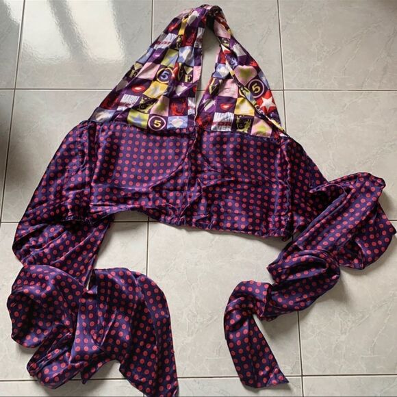 Marilyn Monroe sleeveless 100% silk top - Picture 9 of 9